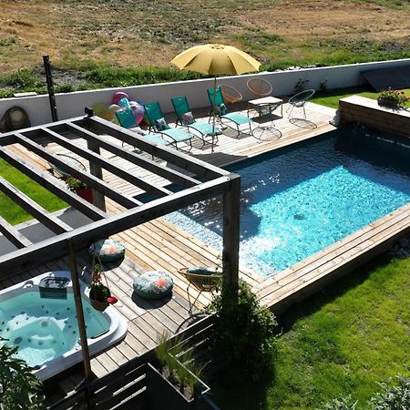 Chalet Serre Cambeou Piscine&Spa Saint-Chaffrey Dış mekan fotoğraf