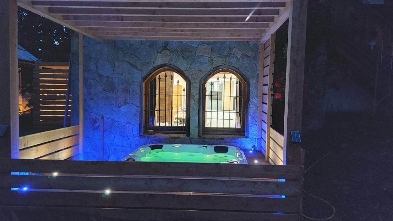 Chalet Serre Cambeou Piscine&Spa Saint-Chaffrey Dış mekan fotoğraf