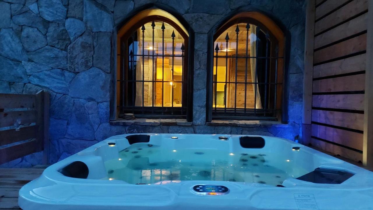 Chalet Serre Cambeou Piscine&Spa Saint-Chaffrey Dış mekan fotoğraf