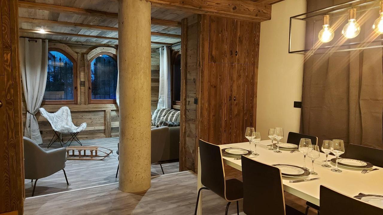 Chalet Serre Cambeou Piscine&Spa Saint-Chaffrey Dış mekan fotoğraf